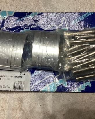 Kit spessori rialzo manubrio cross enduro motard