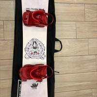 Snowboard DF Team 156 + attacchi Drake Fifty