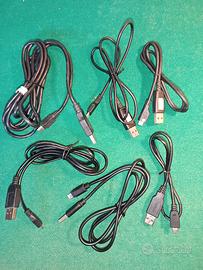 12 cavi micro USB o mini USB. Usati ma in buone co