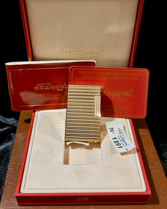 Accendino S.T. Dupont Ligne 1 Oro Nuovo