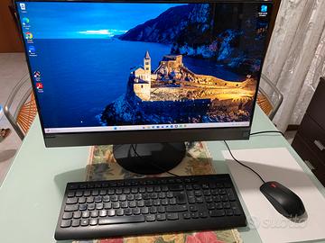 PC AIO V530-24ICB 23.8" + Tastiera e Mouse