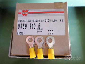 Capicorda ad occhiello e Connettori vari Wurth.