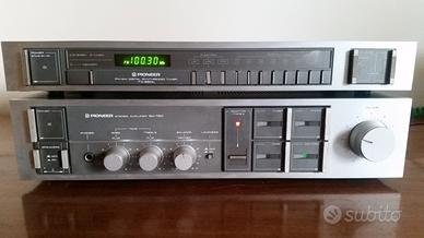 Pioneer accoppiata amplificatore e tuner/radio