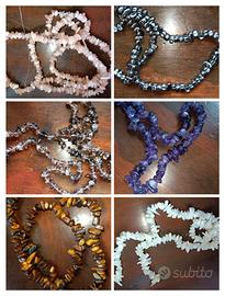 bracciali realizzati a mano in pietra