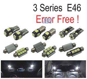 KIT 18 LAMPADE LED INTERNE BMW E46 M3 318I 318TI 3