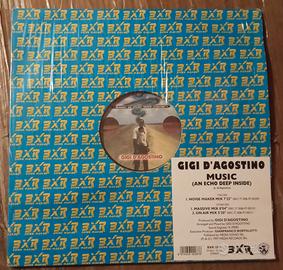 Gigi D'Agostino Music Vinile 12 /33 Rpm 1997