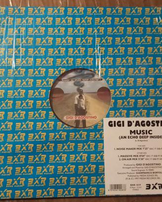 Gigi D'Agostino Music Vinile 12 /33 Rpm 1997