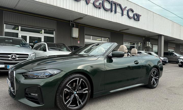 BMW 420 420d Cabrio mhev 48V Msport FARI LASER
