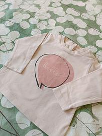 Maglietta Chicco “Hello” – Taglia 3 mesi (56 cm)