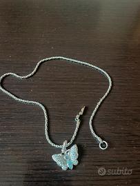Collana farfalla Swarovski
