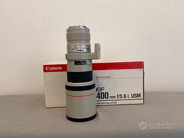 Obiettivo Canon 400mm f5,6 serie L