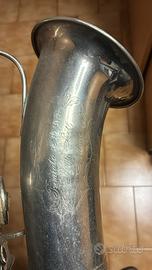Sax tenore vintage decorativo