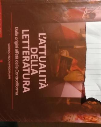 Libro attualità della letteratura 1 Paravia