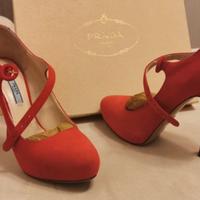 Décolleté rosse PRADA