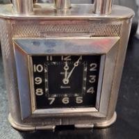 accendino con orologio argento Saffa Eterno 