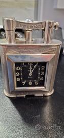 accendino con orologio argento Saffa Eterno 