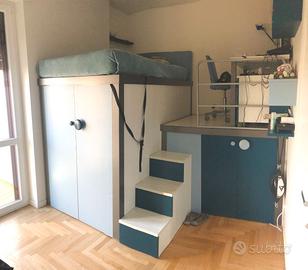 Cameretta Tumidei. Soppalco con trafila