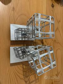 Coppia di faretti cubo 