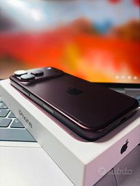 IPHONE 18 PRO 512 NUOVISSIMO BATT 8 CICLI FATTURA 