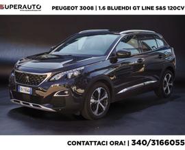 Peugeot 3008 1.6 bluehdi GT Line s&s 120cv eat6