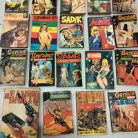 Blocco fumetti gialli anni 60/70
