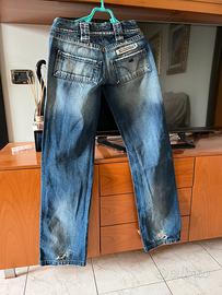 Jeans donna bootcut super vestibilità