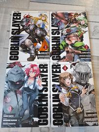 Goblin Slayer manga 1-4