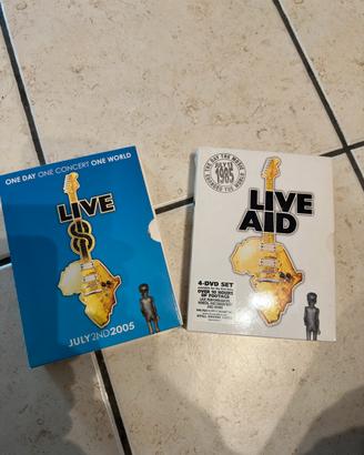 Cofanetti Live Aid