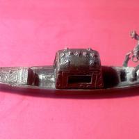 Gondola antica souvenir Venezia in metallo
