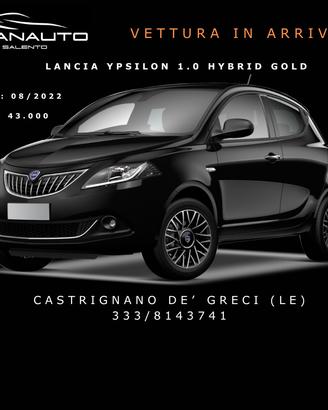 LANCIA YPSILON 1.0 HYBRID 70CV GOLD BLACK