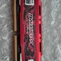Ram Crucial Ballistix Sport 4Gb DDR4