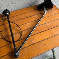 Lampada Seminara da tavolo industriale nera