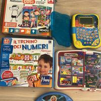 Set di giochi edicativi