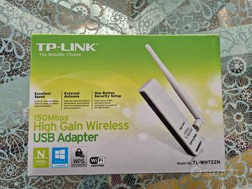 ANTENNA USB WIFI TP-LINK TL-WN722N 150Mbps