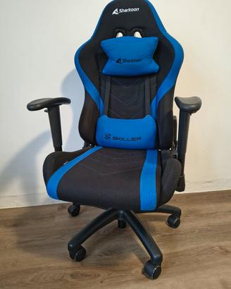 Sedia gaming SKILLER SGS2 Jr. blu - Pescara
