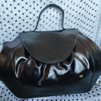 Borsa a mano in vera pelle Melluso