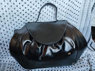 Borsa a mano in vera pelle Melluso