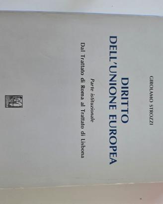Libro di diritto dell'Unione Europea