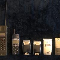 6 cellulari NEC, Samsung, Sony non funzionanti