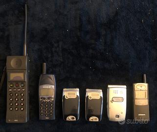 6 cellulari NEC, Samsung, Sony non funzionanti