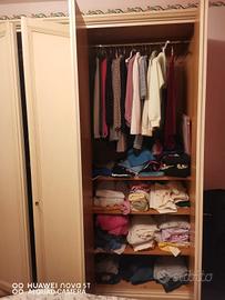 armadio color avorio