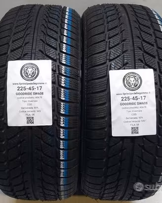 2 gomme 225 45 17 goodride a40678