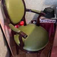 POLTRONA CHESTERFIELD IN PELLE