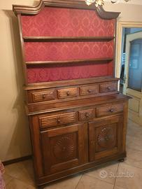 Piattaia antica in noce .