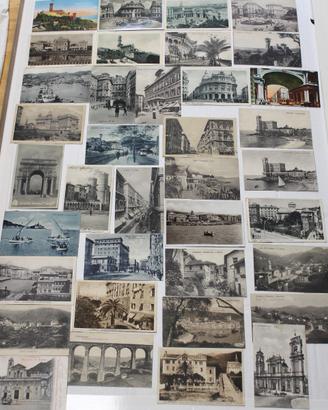 Lotto di 37 cartoline di Genova e dintorni