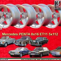 4 pz cerchi Mercedes Penta 8x16 ET11 5x112