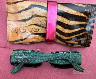 Occhiali vintage Roberto Cavalli. Vera Pelle