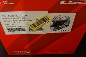 casco moto integrale bambino kid 