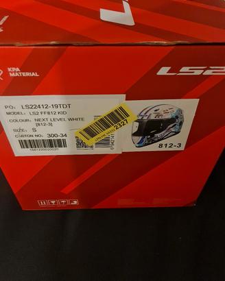 casco moto integrale bambino kid 