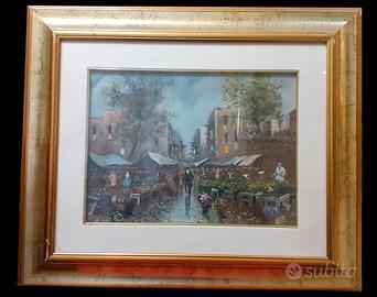 Quadro di Giulio Apicella - Roma Sparita.